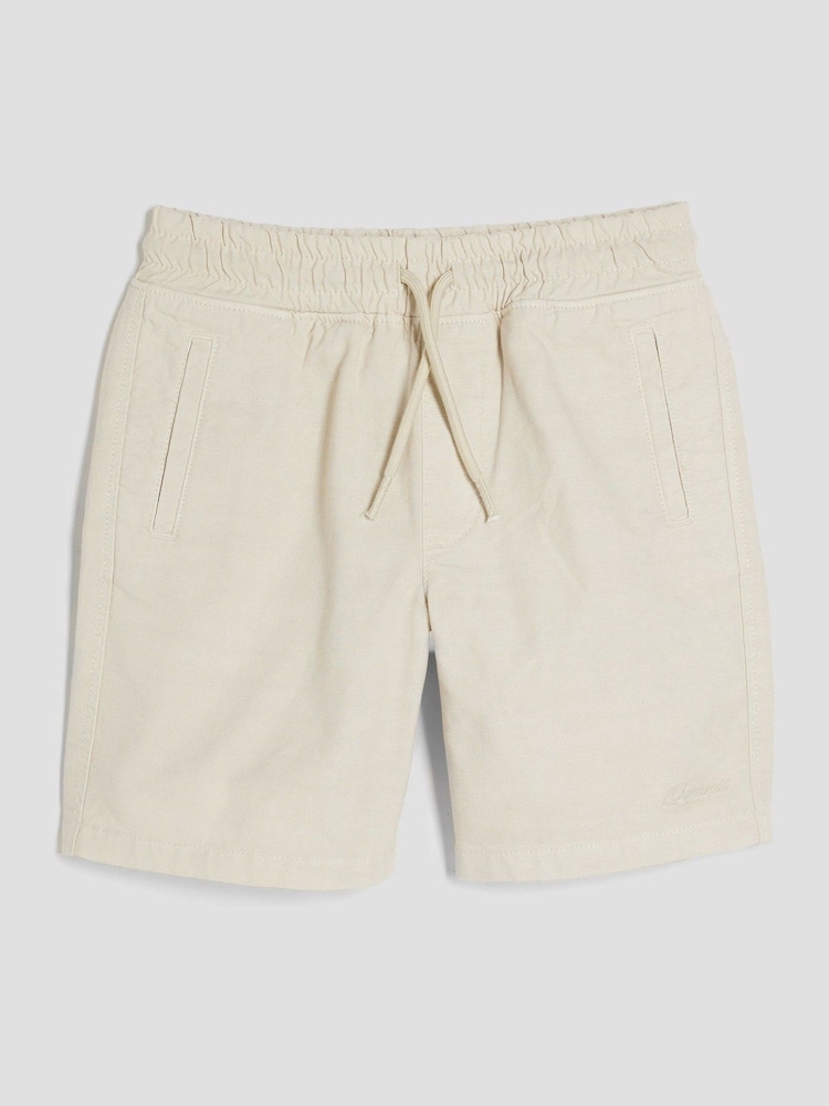 River Island Natural 100% Cotton Pull On Shorts - Image 4 of 4
