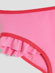River Island Pink Girls Mono 3D Bow Bikini - Image 4 of 4