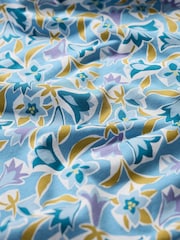 Seasalt Cornwall Blue Petite Sweet Violet Jersey Midi Dress - Image 2 of 5