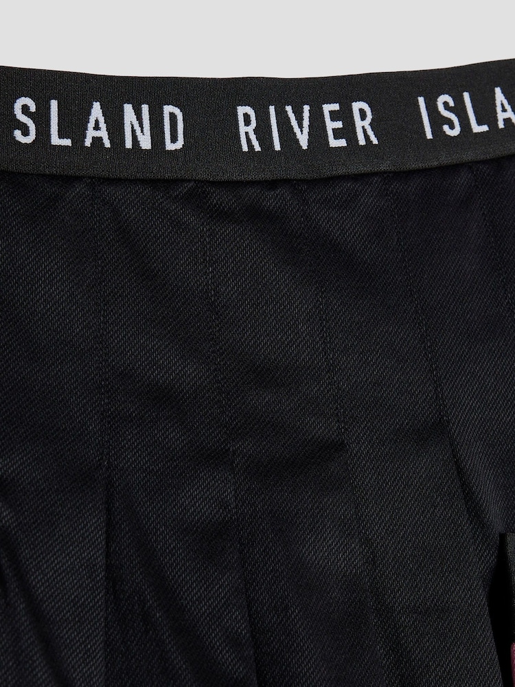 River Island Pink Girls Pleated Waist Band Skirts 2 Pack - Image 4 of 4