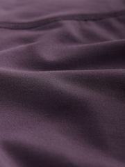 Chocolate Brown Fleece Lined Sports Leggings - Image 6 of 6