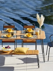 La Redoute Intérieurs Acacia Spritz Folding Garden Bench - Image 1 of 5