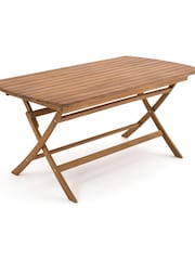 La Redoute Intérieurs Acacia Palera Folding Garden Table - Image 2 of 4