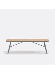 La Redoute Intérieurs Acacia Green Hanso Bench with Fold Away Legs - Image 1 of 6