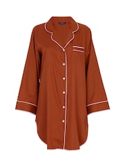 Fable and Eve Orange Long Sleeve Nightshirt - Image 4 of 4
