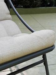 Charles Bentley Oatmeal Porto 4 Seater Lounge Set with Cushions - Image 3 of 6