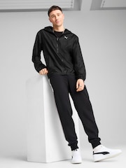 Puma Black Mens Essentials Regular Windbreaker Jacket - Image 3 of 5