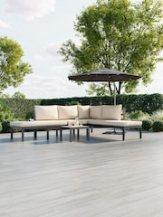 Charles Bentley Beige Lagos Modular Aluminium Lounge Set 4 PC - Image 1 of 6