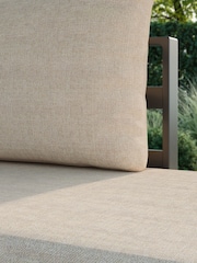 Charles Bentley Beige Lagos Modular Aluminium Lounge Set 4 PC - Image 4 of 6