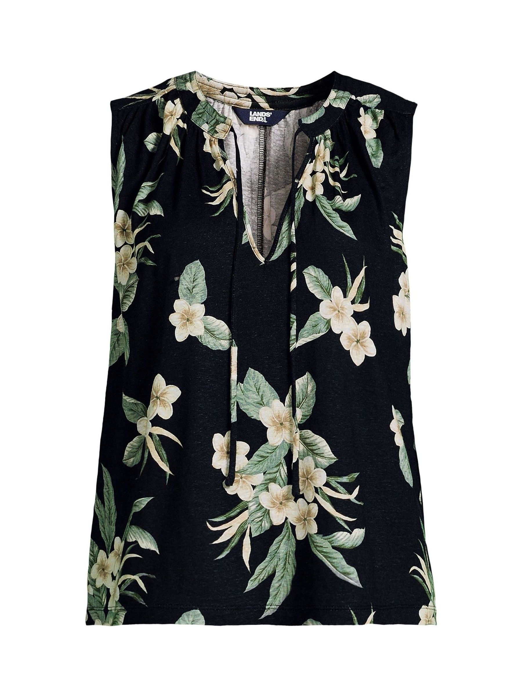 Przeglądaj Lands' End Linen Blend Sleeveless Blouse z Next
