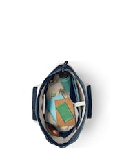 Lands' End Natural Large 100% Cotton Canvas Tote Bag - Image 3 of 3