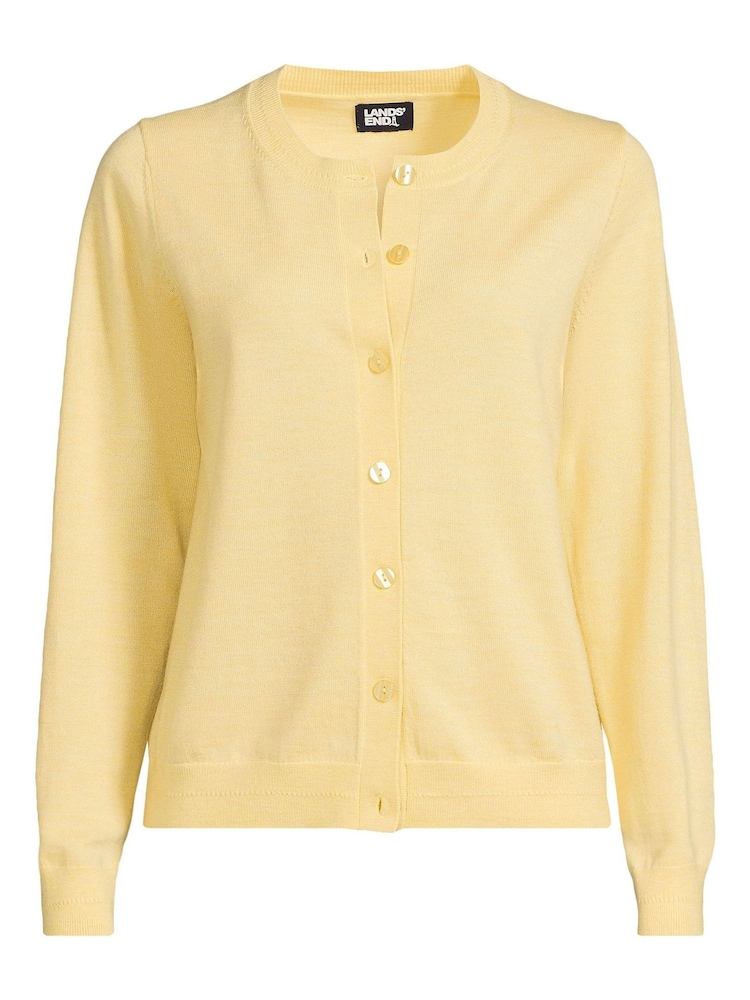 Lands' End Natural Cardigan - Image 5 of 5 Lands' End Natural Cardigan - Image 5 of 5