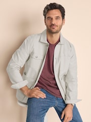 Lands' End Cream Chore jacket - Image 1 of 5