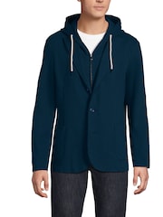 Lands' End Blue Hooded Blazer - Image 2 of 5
