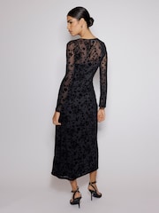 Nobodys Child Black Clarissa Midi Dress - Image 2 of 5