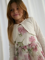 Monsoon Natural Kai Sequin Flower Maxi Dress - Image 2 of 5