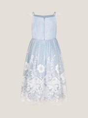Monsoon Blue Abigail Floral Embroidered Dress - Image 2 of 4