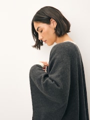 Emme Marella Grey Heidi Shawl - Imagem 3 de 4