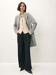 Emme Marella Grey Acerbi Tailored Jacket - Image 3 of 4