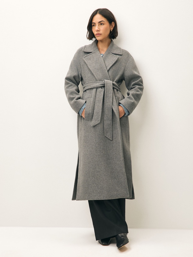 Emme Marella Cadmio Belted Wrap Coat - Image 1 of 5