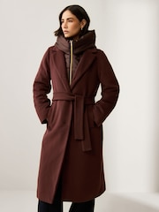 Emme Marella Desiderio Hooded Coat - Image 1 of 6