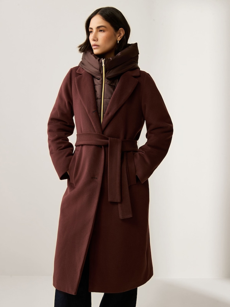 Emme Marella Desiderio Hooded Coat - Image 1 of 6