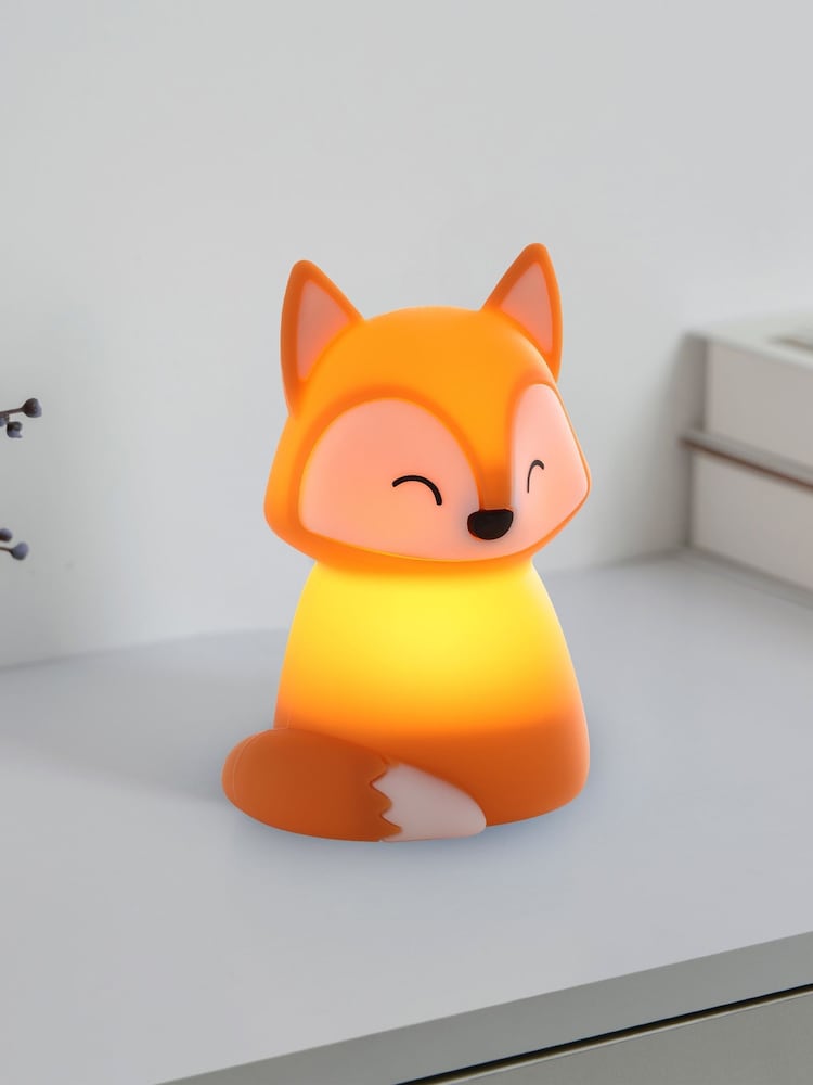 Eglo Orange Kids Castellino Fox Night Light Table Lamp - Image 1 of 5