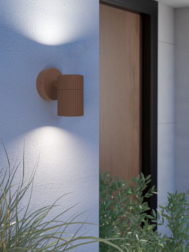 Eglo Rustcoloured TOMELLOSO Modern Outdoor Wall Light - Image 1 of 2