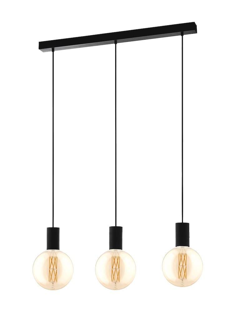 Eglo Black POZUETA Linear Pendant Light - Image 2 of 3
