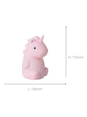 Eglo Pink Kids Castellino Fox Night Light Table Lamp - Image 4 of 5