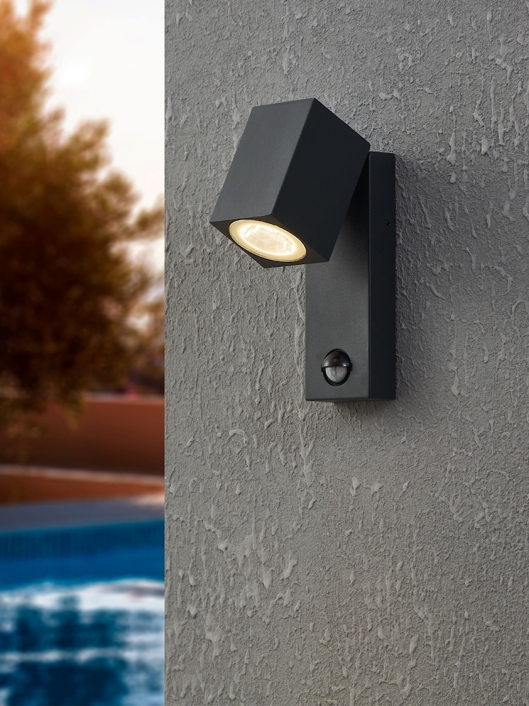 Eglo Black SAKEDA Outdoor Wall Light - Image 1 of 5