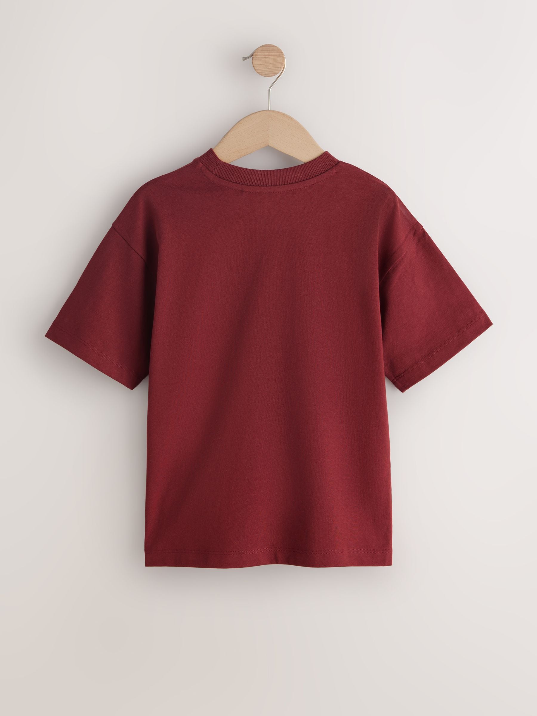 Buy Berry Red Varsity Short Sleeve Graphic T-Shirt (3-16yrs) from
