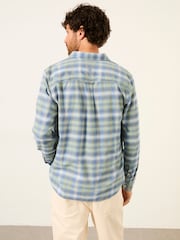 FatFace Elvin Mint Green Long Sleeve Check Shirt - Image 2 of 6