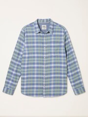 FatFace Elvin Mint Green Long Sleeve Check Shirt - Image 6 of 6