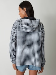 Threadbare Black Packaway Rain Mac - Image 2 of 5