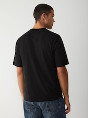 HUGO Black Bubble Logo T-Shirt - Image 2 of 4