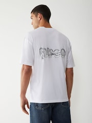 HUGO Bubble Logo T-Shirt - Imagem 1 de 5
