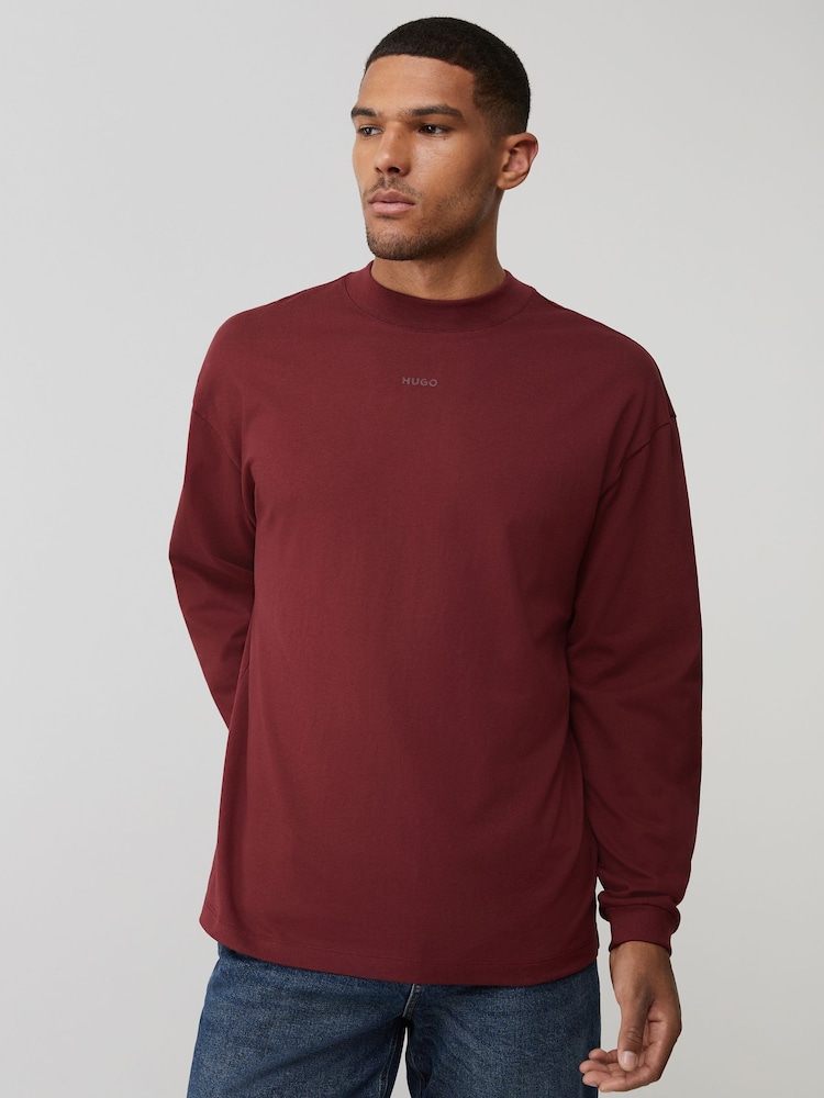 HUGO Hugo Mock Neck Fit Sweatshirt - Bild 1 von 4