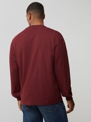 HUGO Hugo Mock Neck Fit Sweatshirt - Bild 2 von 4