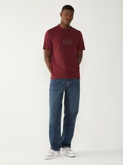 HUGO Red Split Logo T-Shirt - Image 3 of 5