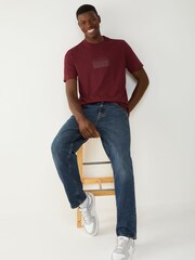 HUGO Red Split Logo T-Shirt - Image 4 of 5