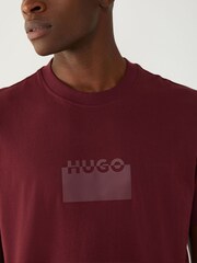 HUGO Red Split Logo T-Shirt - Image 5 of 5