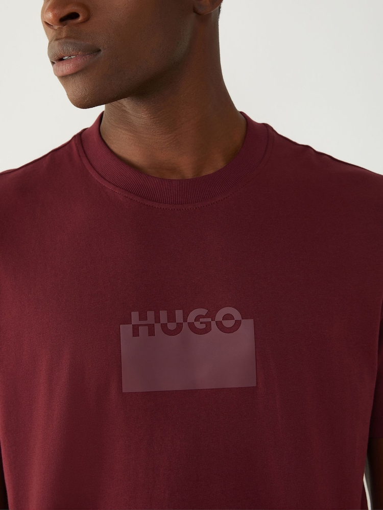 HUGO Red Split Logo T-Shirt - Image 5 of 5