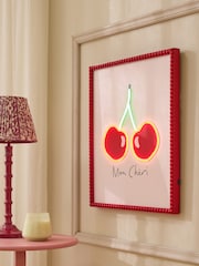 Red Mon Cheri Light Up Wall Art - Image 7 of 10