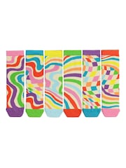 United Odd Socks Pink Stay Groovy Socks 3 pack - Image 4 of 4