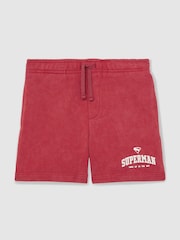 Reiss | Superman Cotton Logo Shorts - Image 2 of 5