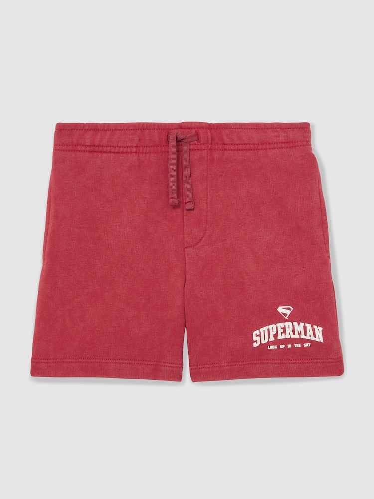 Reiss | Superman Cotton Logo Shorts - Image 2 of 5