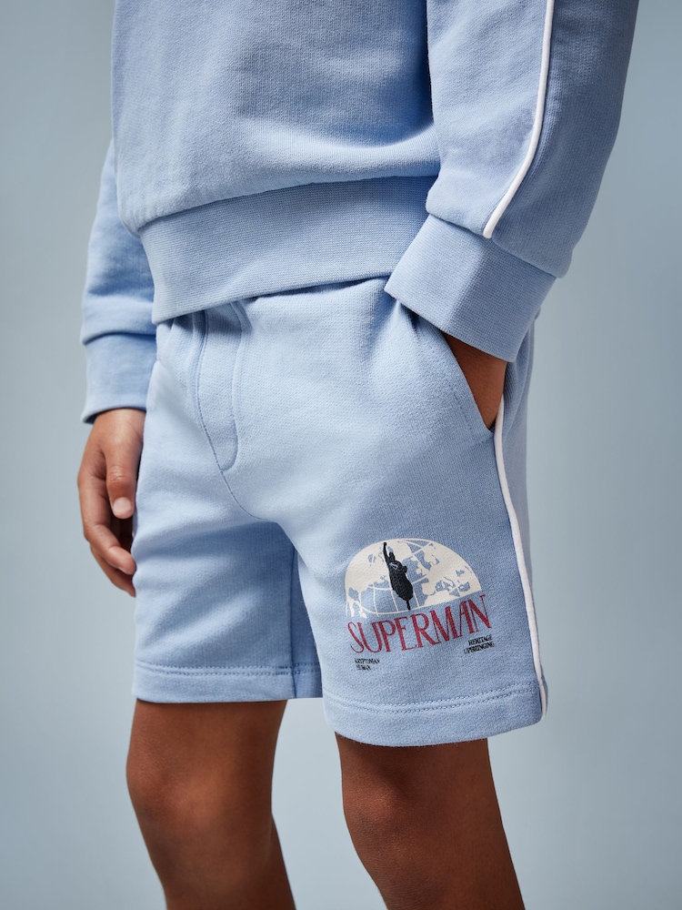 Reiss | Superman Logo-Print Shorts - Image 1 of 5