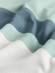 Mineral Green/Ecru Colourblock Short Sleeve T-Shirt (3-16yrs) - Image 4 of 4