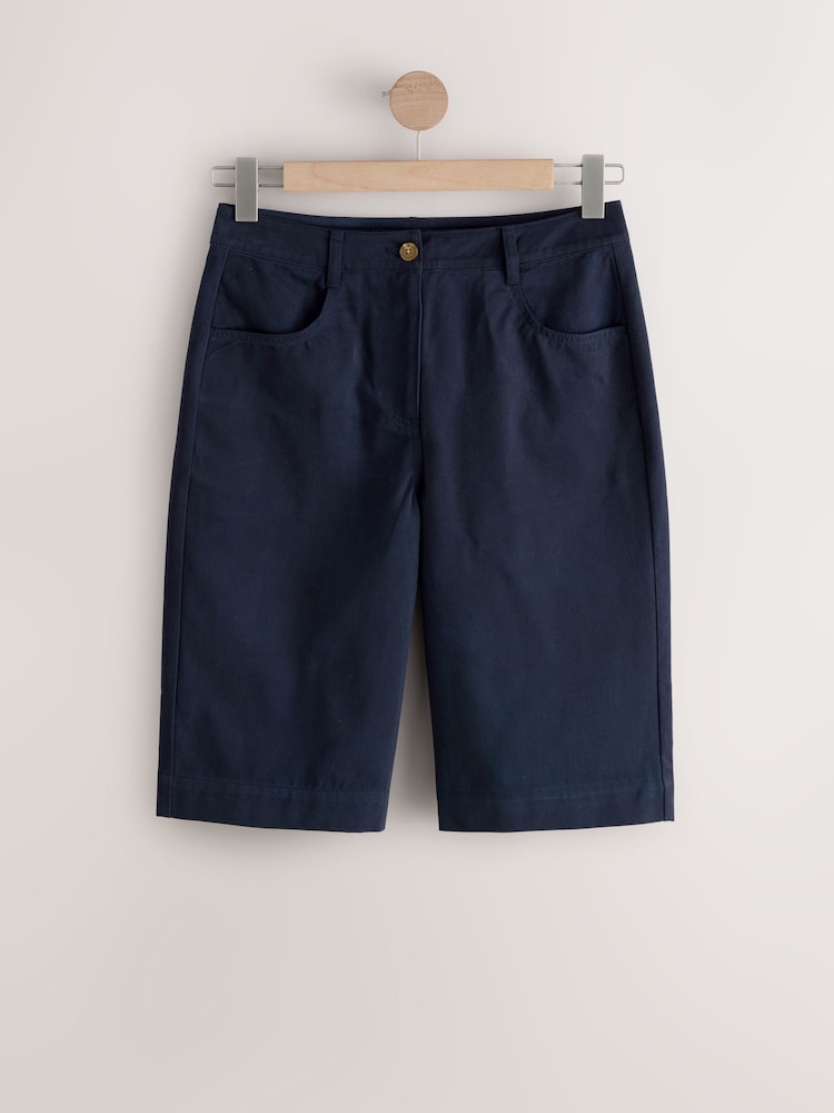 Buy Navy Knee Length Shorts from the Next UK online shop